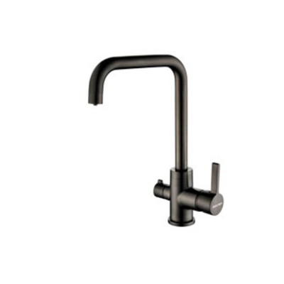 Смеситель PAULMARK Logas Lo213021-GM воронённая сталь (с подкл. фильтра) Смеситель PAULMARK Logas Lo213021-GM воронённая сталь (с подкл. фильтра)