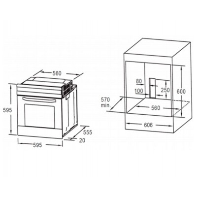 Духовой шкаф электрический AKPO PEA7009SED04 IV Духовой шкаф электрический AKPO PEA7009SED04 IV