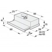 Вытяжка GORENJE BHP62CLB