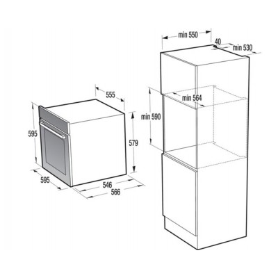 Духовой шкаф электрический GORENJE BOP799S51X Духовой шкаф электрический GORENJE BOP799S51X