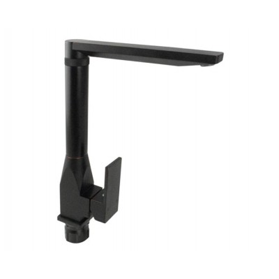 Смеситель BRIMIX 82209 боковой, Г-образный излив, ЧЁРНЫЙ, из алюминия Смеситель BRIMIX 82209 боковой, Г-образный излив, ЧЁРНЫЙ, из алюминия