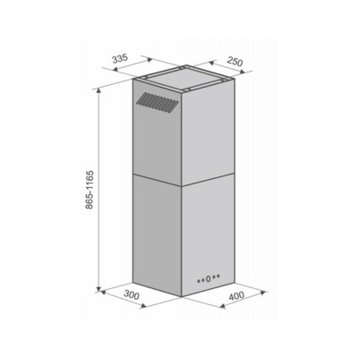 Вытяжка Konigin Geometry Black/Black Glass Вытяжка Konigin Geometry Black/Black Glass