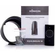 Вытяжка Konigin Equilibrium W Steel Glass
