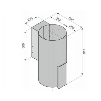 Вытяжка Konigin Equilibrium W Steel Glass Вытяжка Konigin Equilibrium W Steel Glass