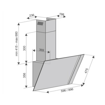 Вытяжка Konigin Enigma Black 60 Вытяжка Konigin Enigma Black 60