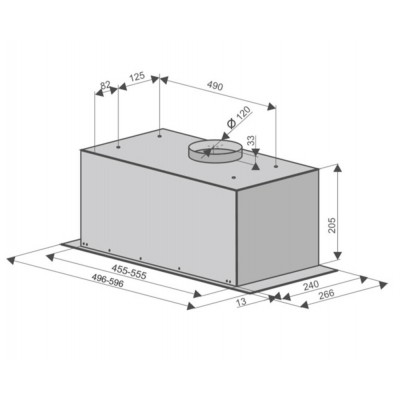 Вытяжка Konigin Flatbox Ivory 50 Вытяжка Konigin Flatbox Ivory 50