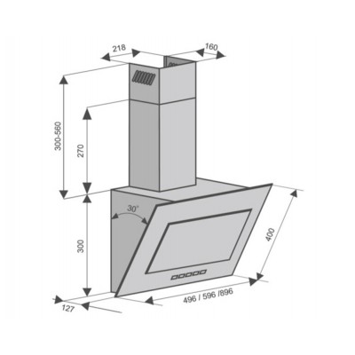 Вытяжка Konigin Neo Ivory 60 Вытяжка Konigin Neo Ivory 60