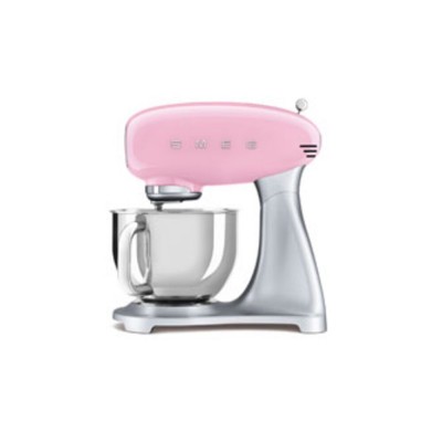 Планетарный миксер SMEG SMF02PKEU розовый Планетарный миксер SMEG SMF02PKEU розовый