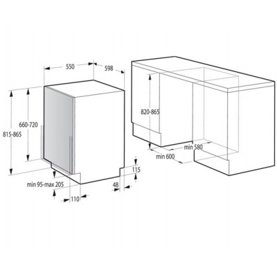 Посудомоечная машина GORENJE GV620E10 Посудомоечная машина GORENJE GV620E10