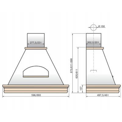 ВЫТЯЖКА ЭЛИКОР Бельведер Валенсия 60 топ.молоко/дуб неокр. ВЫТЯЖКА ЭЛИКОР Бельведер Валенсия 60 топ.молоко/дуб неокр.