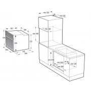 Духовой шкаф электрический GORENJE BOSX6737E09BG