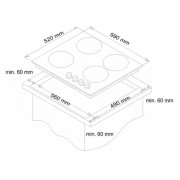 Варочная поверхность электрическая SIMFER H60D14B000