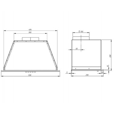 Вытяжка AKPO WK-4 Dua eco 60 см. черный Вытяжка AKPO WK-4 Dua eco 60 см. черный