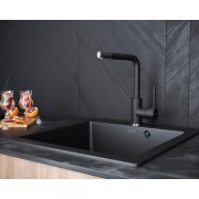 Смеситель PAULMARK Honner Ho212018-401TB антрацит полностью
