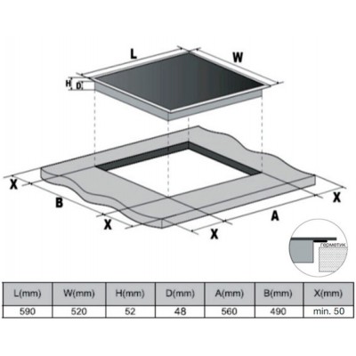 Варочная поверхность электрическая Hyundai HHE 6450 WG белый Варочная поверхность электрическая Hyundai HHE 6450 WG белый