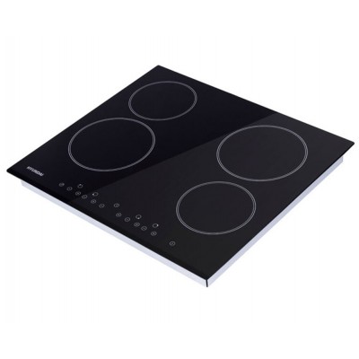 Варочная поверхность электрическая Hyundai HHE 6450 BG черный Варочная поверхность электрическая Hyundai HHE 6450 BG черный
