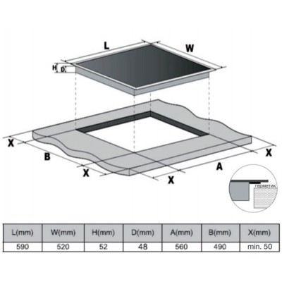 Варочная поверхность электрическая Hyundai HHE 6450 BG черный Варочная поверхность электрическая Hyundai HHE 6450 BG черный