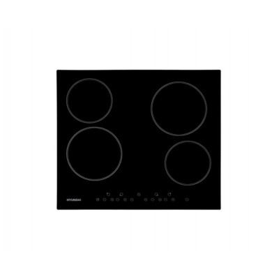 Варочная поверхность электрическая Hyundai HHE 6450 BG черный Варочная поверхность электрическая Hyundai HHE 6450 BG черный