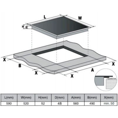 Варочная поверхность электрическая Hyundai HHE 6670 BG черный Варочная поверхность электрическая Hyundai HHE 6670 BG черный