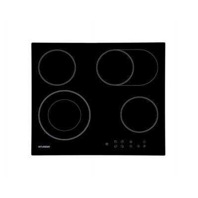 Варочная поверхность электрическая Hyundai HHE 6670 BG черный Варочная поверхность электрическая Hyundai HHE 6670 BG черный