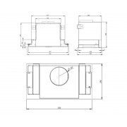 Вытяжка AKPO WK-10 Neva glass 60 см. черный