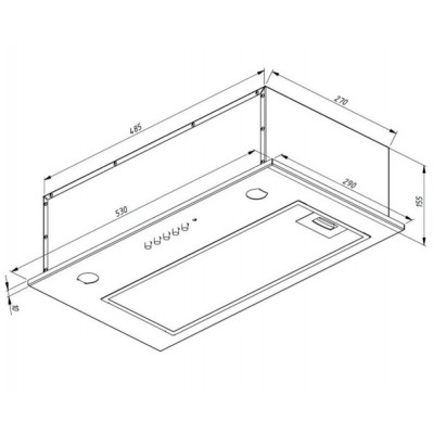 Вытяжка AKPO WK-7 Micra 60 см. чёрный Вытяжка AKPO WK-7 Micra 60 см. чёрный