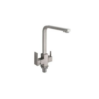 Смеситель кухонный MAGNUS 91116 Г-образный, с подкл. фильтра, из нерж. стали 304 Смеситель кухонный MAGNUS 91116 Г-образный, с подкл. фильтра, из нерж. стали 304