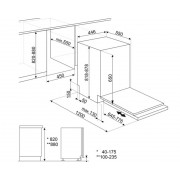 Посудомоечная машина встраиваемая SMEG STA4512IN