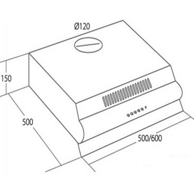 ВСТРАИВАЕМАЯ ВЫТЯЖКА AKPO WK-7 Р3060 белый ВСТРАИВАЕМАЯ ВЫТЯЖКА AKPO WK-7 Р3060 белый