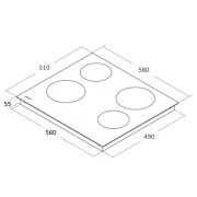 Варочная панель электрическая AKPO PKA 609014 BL