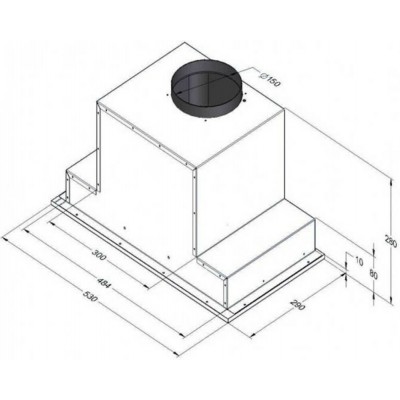 ВСТРАИВАЕМАЯ ВЫТЯЖКА AKPO WK-9 Neva 60 см. нержавейка ВСТРАИВАЕМАЯ ВЫТЯЖКА AKPO WK-9 Neva 60 см. нержавейка