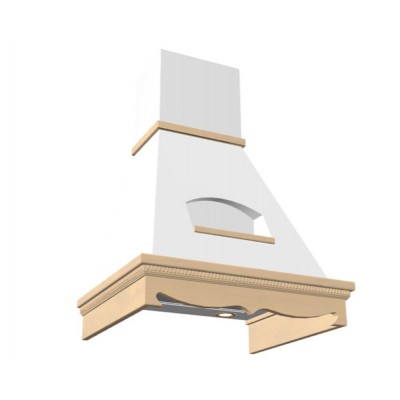 Вытяжка Эликор Бельведер 60 бежевый/дуб бел патина 60П-650-П3Д Вытяжка Эликор Бельведер 60 бежевый/дуб бел патина 60П-650-П3Д