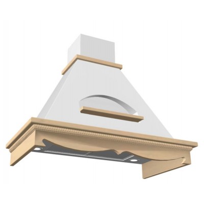 Вытяжка Эликор Бельведер 90 бежевый/дуб бел патина 90П-650-П3Г Вытяжка Эликор Бельведер 90 бежевый/дуб бел патина 90П-650-П3Г