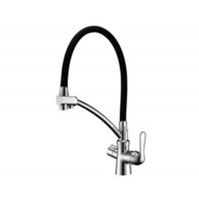 Смеситель Lemark LM3070C с гибким изливом, с подкл. фильтра, Хром. Смеситель Lemark LM3070C с гибким изливом, с подкл. фильтра, Хром.