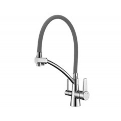 Смеситель Lemark LM3071C-Gray с подкл. фильтра, Хром. Смеситель Lemark LM3071C-Gray с подкл. фильтра, Хром.