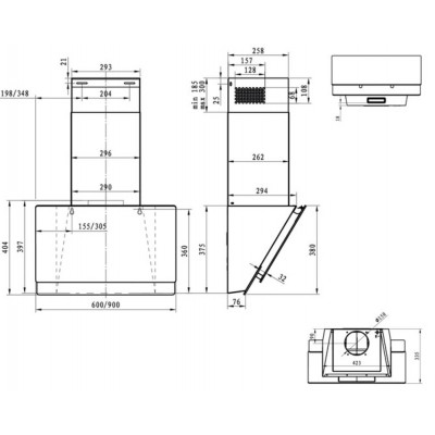 Вытяжка GORENJE WHI649EXBG Вытяжка GORENJE WHI649EXBG