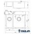 Мойка OULIN OL-FTR202R 616х506мм Мойка OULIN OL-FTR202R 616х506мм
