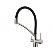 Смеситель PAULMARK Sigen Si213111-NI никель, резиновый излив (с подкл. фильтра)