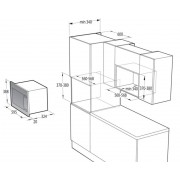 Микроволновая печь GORENJE BMX201AG1BG