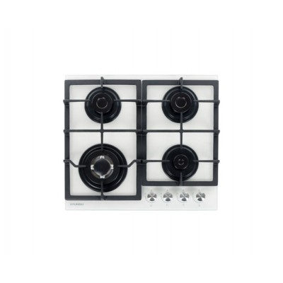 Варочная поверхность газ. Hyundai HHG 6436 WG белый Варочная поверхность газ. Hyundai HHG 6436 WG белый