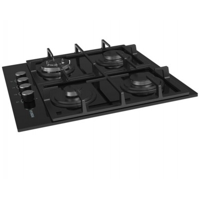 Варочная поверхность газ. Hyundai HHG 6435 BG черный Варочная поверхность газ. Hyundai HHG 6435 BG черный