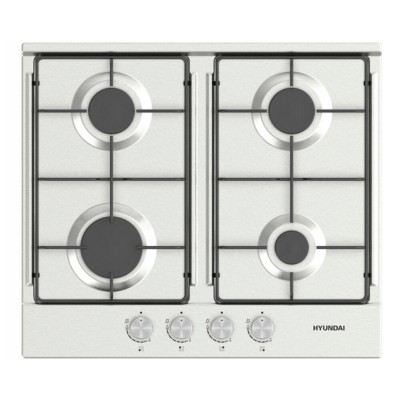 Варочная поверхность газ. Hyundai HHG 6430 IX нержавеющая сталь Варочная поверхность газ. Hyundai HHG 6430 IX нержавеющая сталь