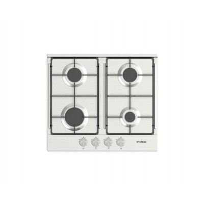 Варочная поверхность газ. Hyundai HHG 6430 IX нержавеющая сталь Варочная поверхность газ. Hyundai HHG 6430 IX нержавеющая сталь