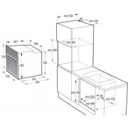 Духовой шкаф эл. GORENJE BOS67372CLB