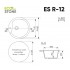 Мойка EcoStone ES-12-343 антрацит d=480мм Мойка EcoStone ES-12-343 антрацит d=480мм