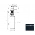 Дозатор EcoStone ES-02-343 антрацит Дозатор EcoStone ES-02-343 антрацит