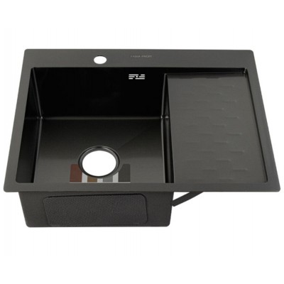 Мойка FABIA PROFI 630x500 ГРАФИТ ЛЕВАЯ Мойка FABIA PROFI 630x500 ГРАФИТ ЛЕВАЯ