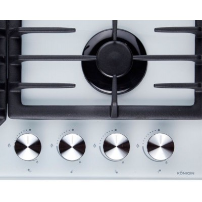 Газовая варочная панель Konigin Blaze 604 WHGW Газовая варочная панель Konigin Blaze 604 WHGW