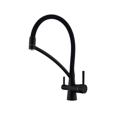 Смеситель PAULMARK Sigen Si213111-401TB антрацит полностью, резиновый излив (с подкл. фильтра) Смеситель PAULMARK Sigen Si213111-401TB антрацит полностью, резиновый излив (с подкл. фильтра)