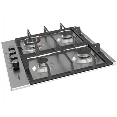 Варочная поверхность газ. Hyundai HHG 6434 IX нерж. Варочная поверхность газ. Hyundai HHG 6434 IX нерж.